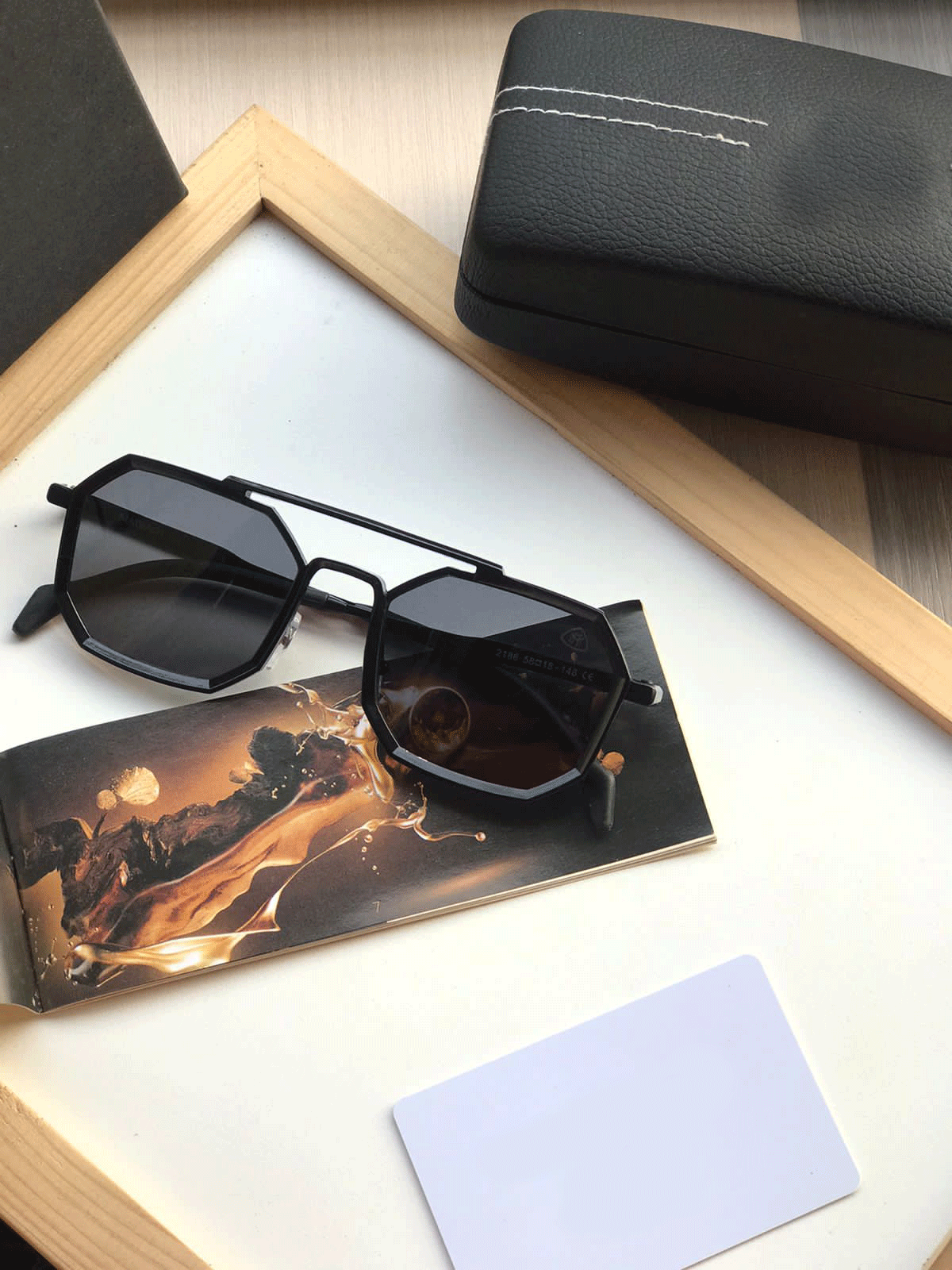 Cool Hexagon Candy Sunglasses For Unisex-Unique and Classy