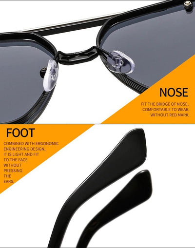 2020 New Men's Retro Metal Brand aviation Sunglasses For Men And Women-Unique and Classy
