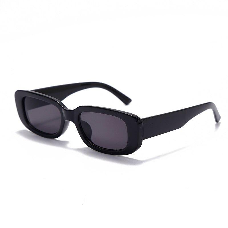 Trendy Vintage Small Rectangle Retro Frame Brand Designer Sunglasses For Men And Women-Unique and Classy