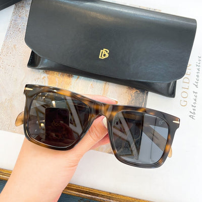 Trendy Oversized Big Square Frame Vintage Stylish Sunglasses For Unisex-Unique and Classy