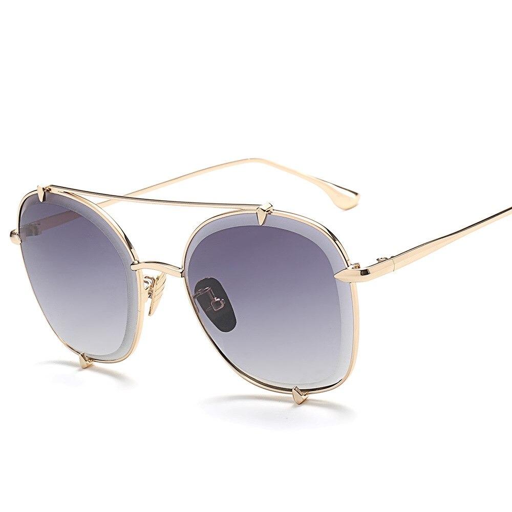 The New Fashion Vintage Mirror Square Sunglasses For Unisex-Unique and Classy