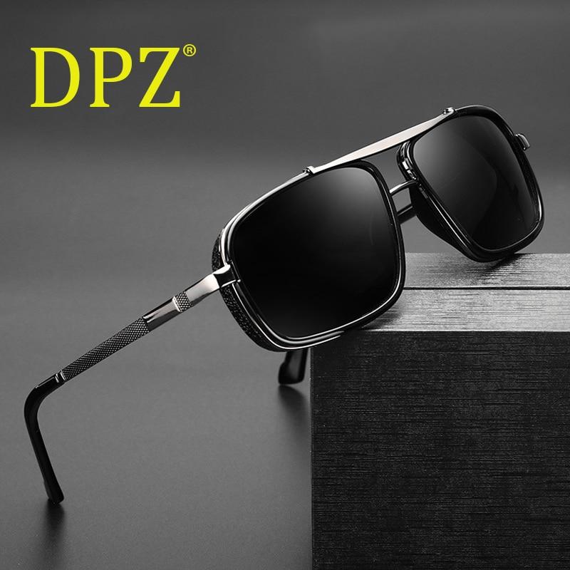 2020 DPZ New Retro Punk Polarized Double Beam sunglasses For Men And Women-Unique and Classy