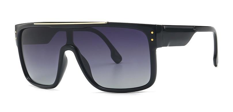 Big Frame One Lens Polarized Sunglasses For Men And Women-Unique and Classy
