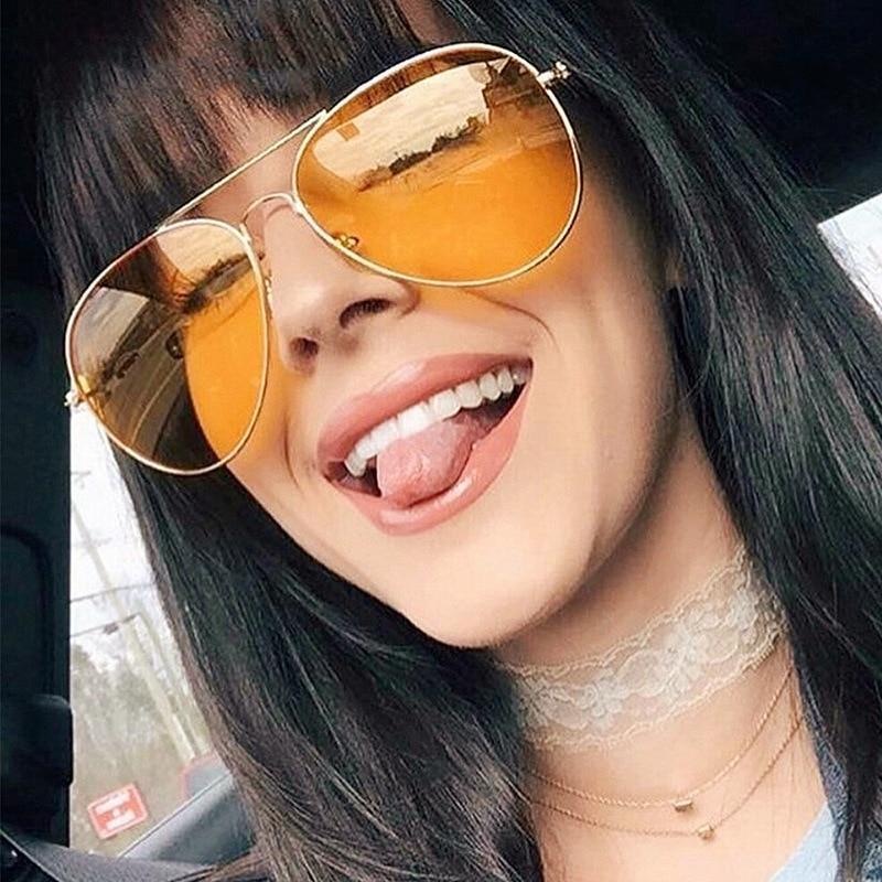Yellow pilot glasses sale