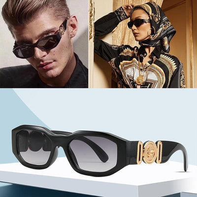 Stylish Decorative Small Metal Frame Sunglassses For Men And Women-Unique and Classy