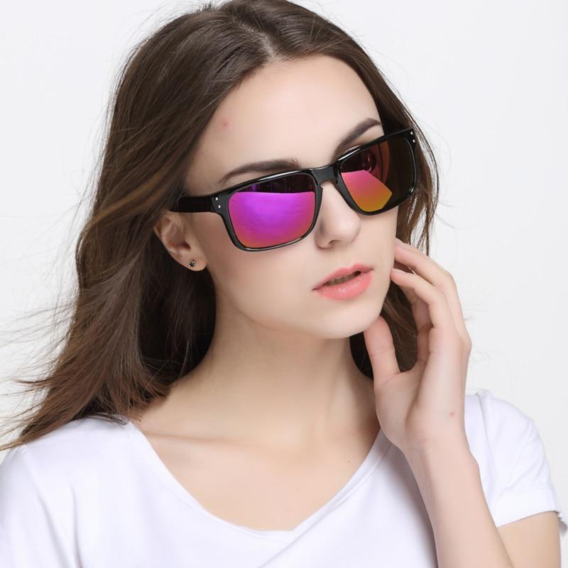 Stylish Purple Square Mirror Sunglasses For Women -Unique and Classy