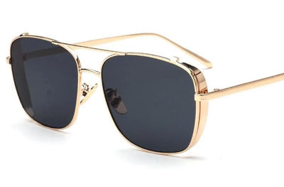Stylish Celebrity Square Metal Sunglasses For Men And Women -Unique and Classy