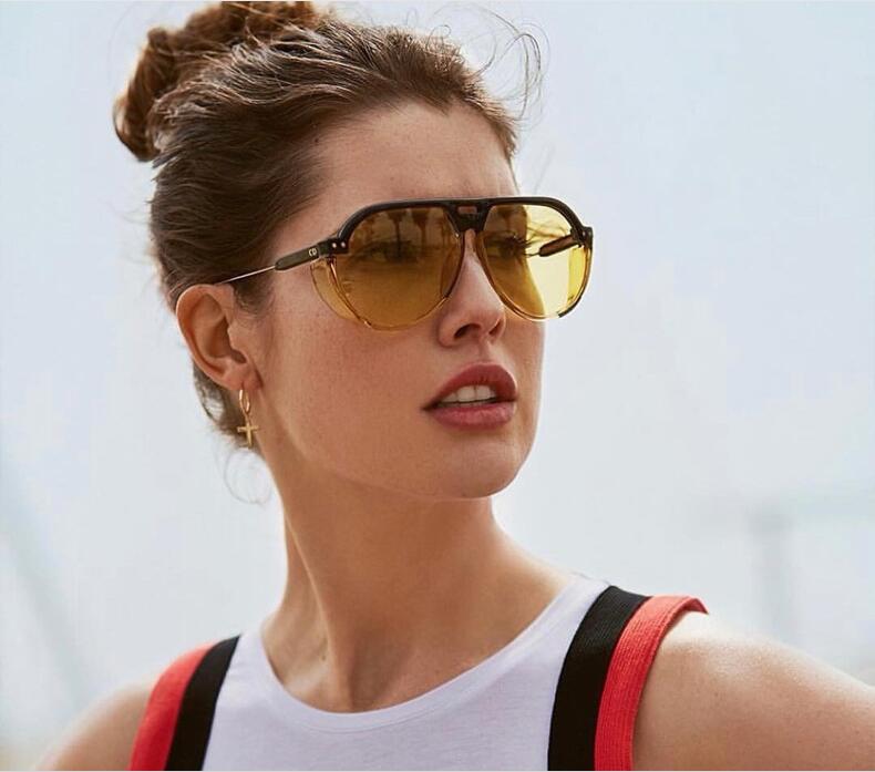 Classic Summer Transparent Sunglasses For Women-Unique and Classy