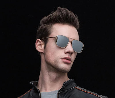 Stylish Celebrity Square Metal Sunglasses For Men And Women -Unique and Classy