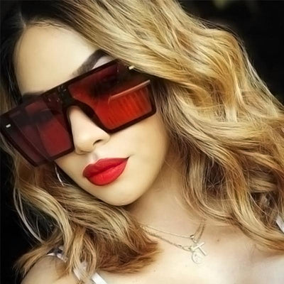 Stylish Flat Over sized Square Sunglasses For Men And Women-Unique and Classy