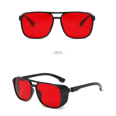 Most Stylish Steampunk Square Sunglasses For Men And Women-Unique and Classy