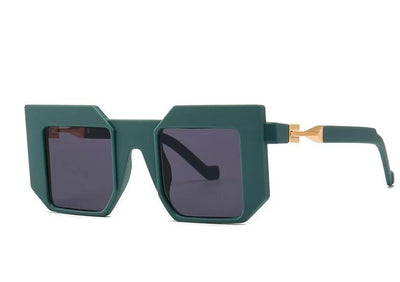 Retro Square Luxury Geometric Sunglasses For Men And Women -Unique and Classy