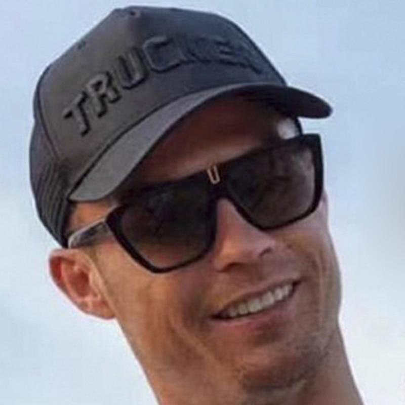 Ronaldo Stylish Square Oversized Sunglasses For Men And Women-Unique and Classy