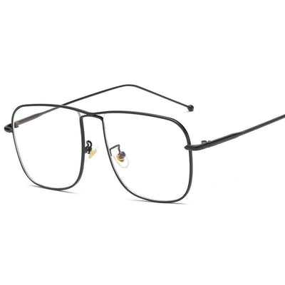 Retro Oversize Square Metal Reading glasses For Men And Women-Unique and Classy