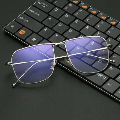 Retro Oversize Square Metal Reading glasses For Men And Women-Unique and Classy