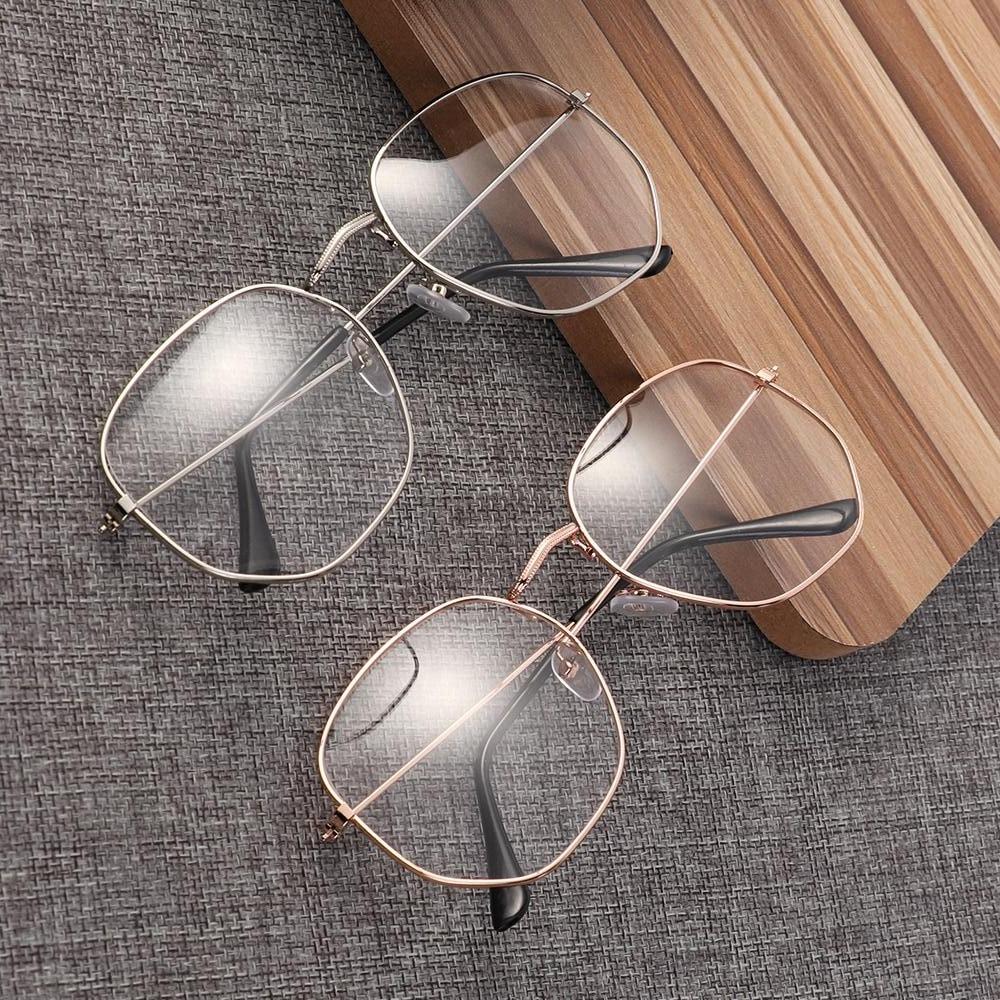 New Hexagon Eyeglasses Frame Reading Glasses Eyewear Men and Women