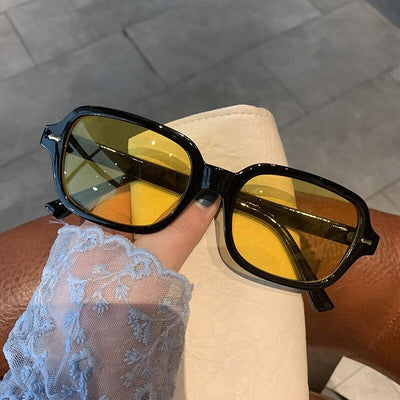 2021 Luxury Oversized Square Frame Vintage Brand Tinted Shades Retro Designer Summer Driving Fashion Sunglasses For Men And Women-Unique and Classy