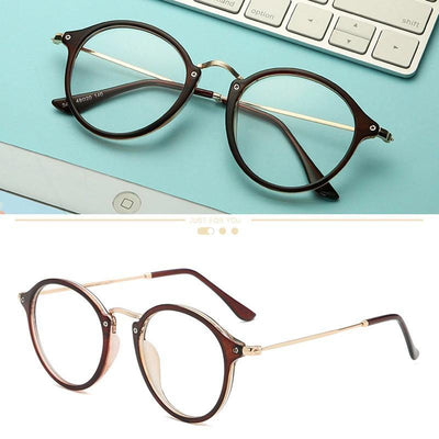 Buy Round Oval Antiblue Eyeglasses For Men Women