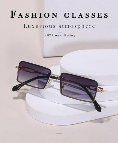 2020 New Retro Classic Fashion Small Frame Rectangular Sunglasses For Men And Women-Unique and Classy