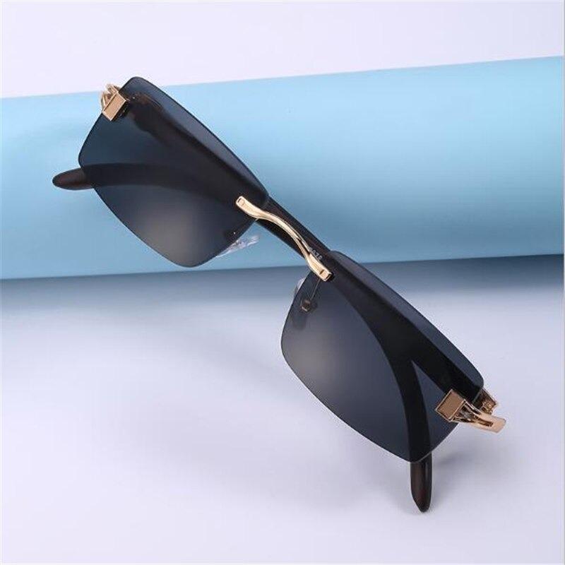 2021 New Rectangular Rimless Sunglasses For Men And Women-Unique and Classy