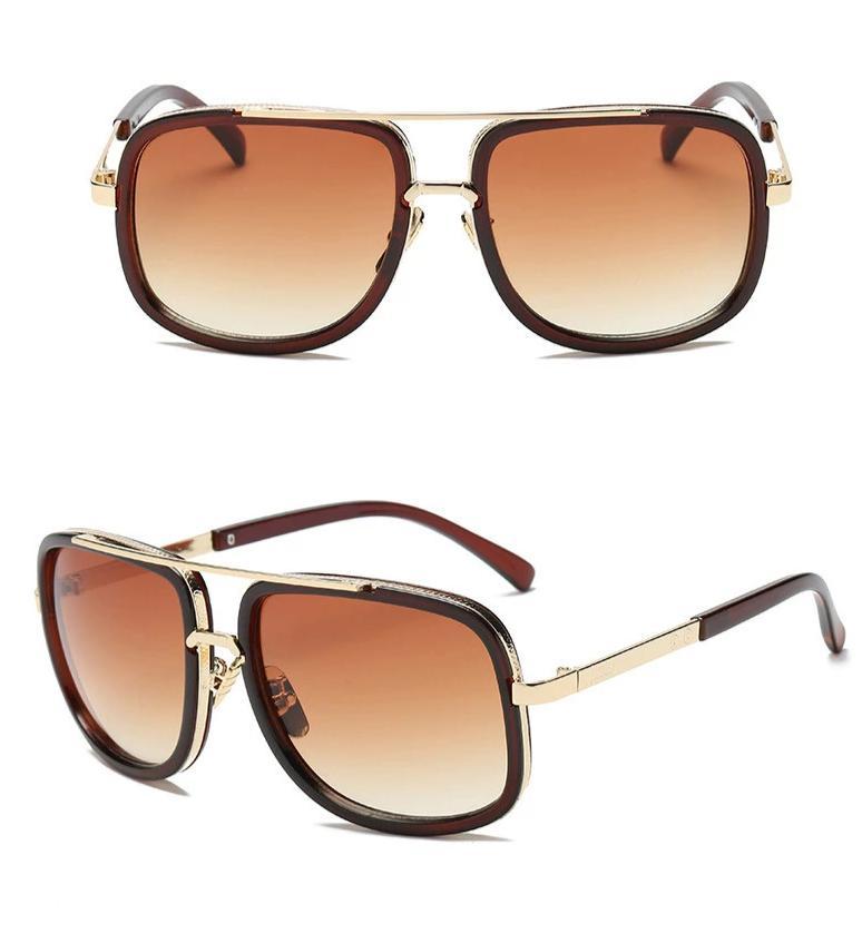 Classic Vintage Square Retro Sunglasses For Men And Women-Unique and Classy