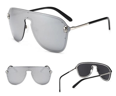 Trendy Rim Less Mirror Sunglasses For Women-Unique and Classy