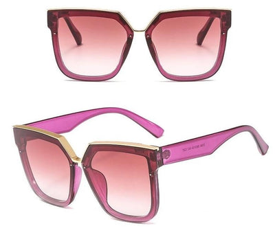 Trendy Cat Eye Gradient Sunglasses For Women-Unique and Classy