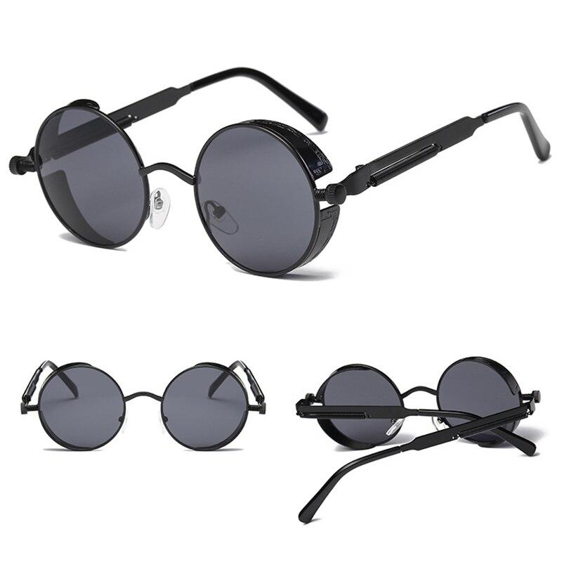 New Stylish Round Metal Frame Sunglasses For Men And Women -Unique and Classy