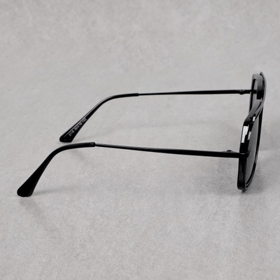 Classic Candy Oversized Black Square Sunglasses For Men And Women-Unique and Classy