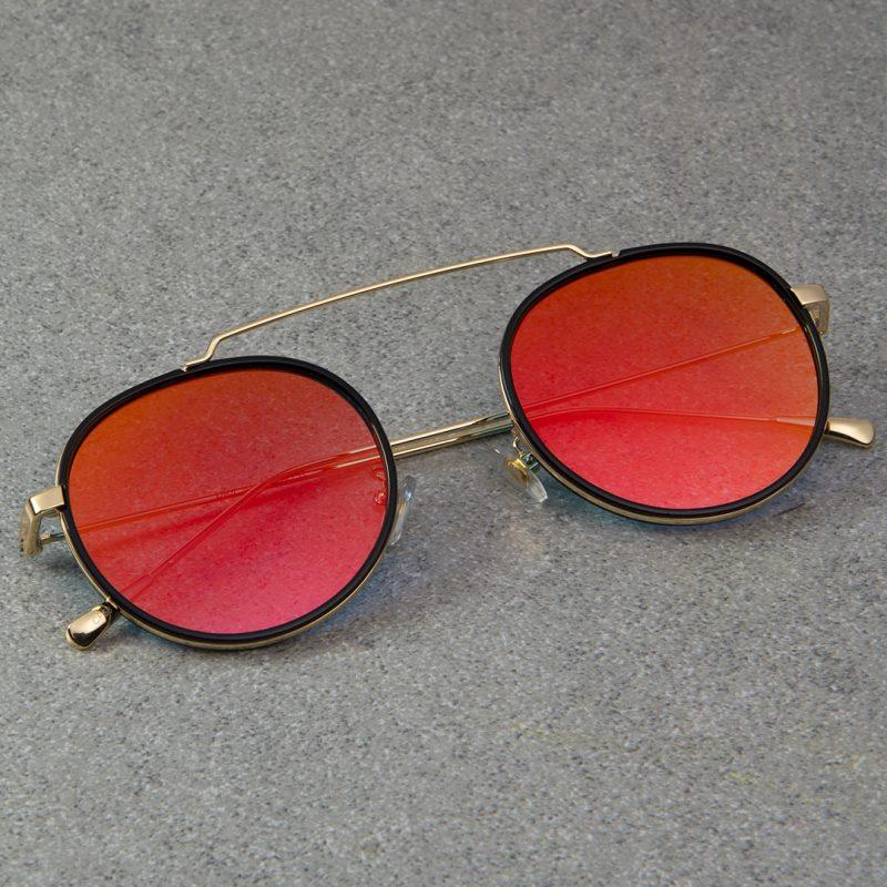 Stylish Round Metal Frame Sunglasses For Men And Women-Unique and Classy