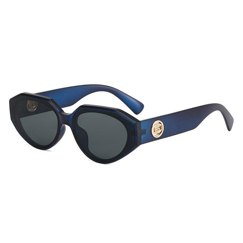 Designer Vintage Brand Classic Retro High Quality Small Square UV400 Gradient Sunglasses For Men And Women-Unique and Classy
