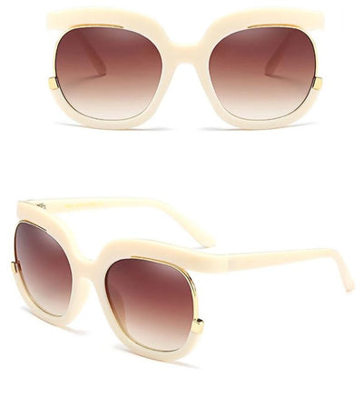 Oversize Square Gradient Sunglasses For Women-Unique and Classy