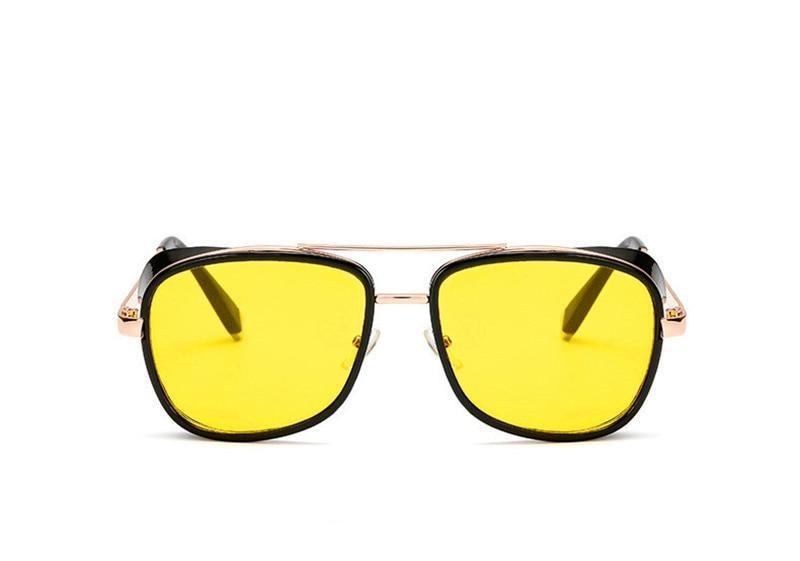 Iron Man 3 Tony Stark Sunglasses Frames for Men Vintage Luxury Brand Designer - Unique and Classy