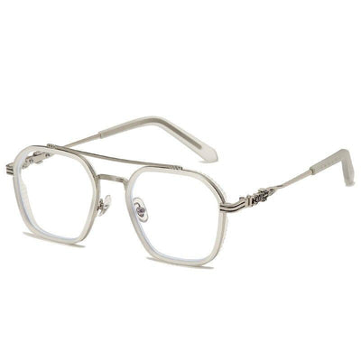 Trendy TR90 Double Beam Anti Blue Ray Glasses With Short Sighted Frame For Unisex