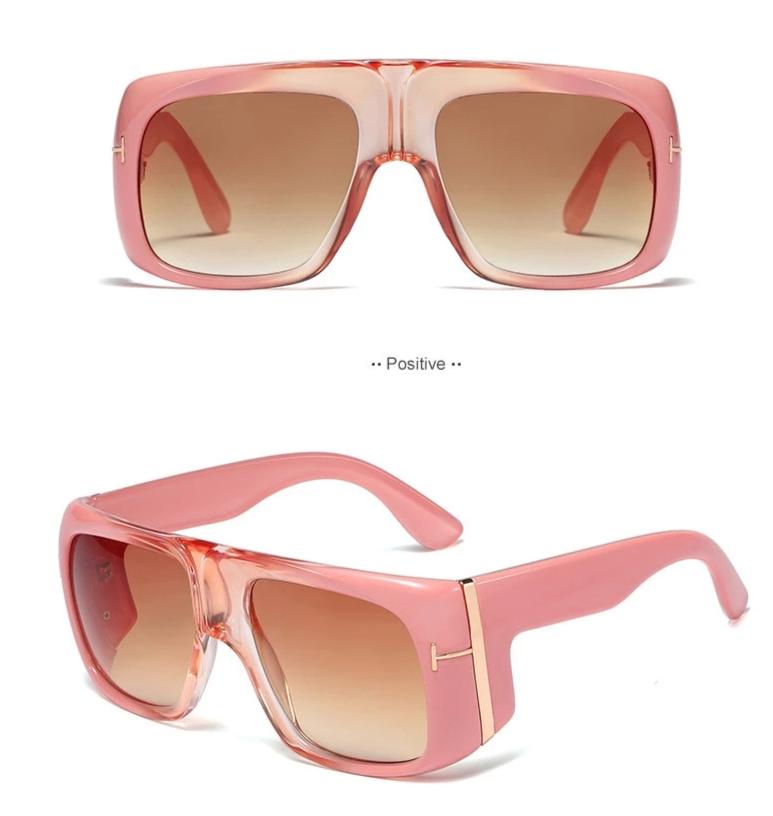 New Stylish Oversize Gradient Sunglasses For Men And Women-Unique and Classy