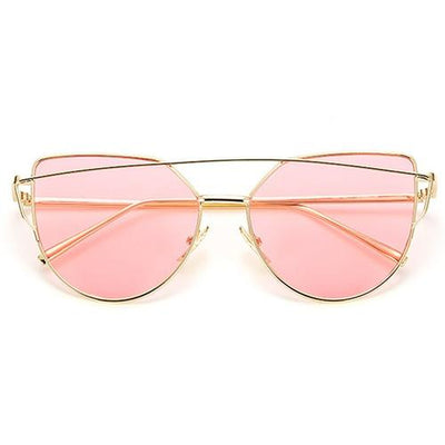 Stylish Mafia Vintage Cat Eye Mirror Sunglasses For Men And Women-Unique and Classy