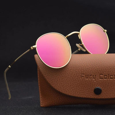 Small Round Metal Frame Retro Sunglasses For Men And Women-Unique and Classy