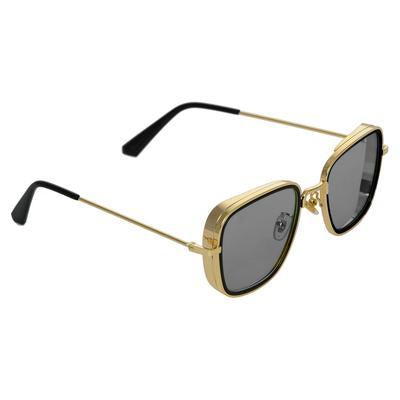 KB Black And Gold Premium Edition Sunglasses For Men And Women-Unique and Classy