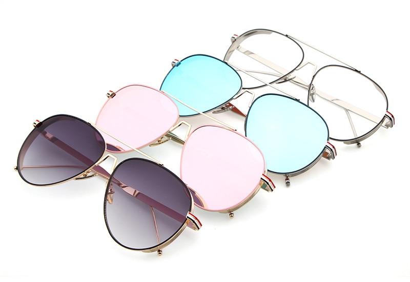 Stylish Aviator Metal Sunglasses For Women-Unique and Classy