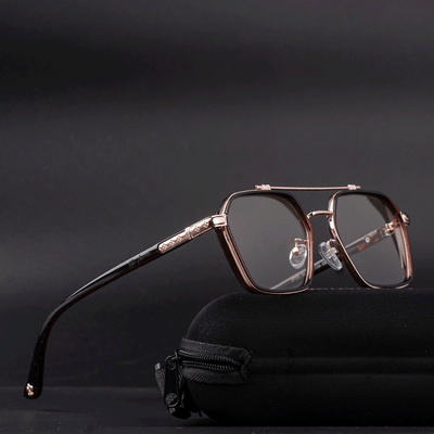 Classic Square Design Photochromic Polarized Sunglasses For Unisex-Unique and Classy