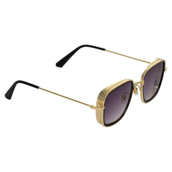 KB Shaded Purple And Gold Premium Edition Sunglasses For Men And Women-Unique and Classy