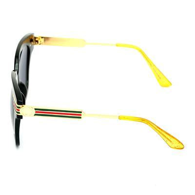 Rectangle Black And Black Gold Sunglasses For Men And Women-Unique and Classy