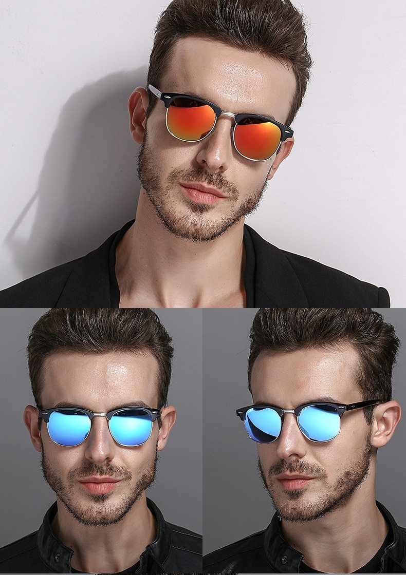 Polarized Clubmaster Sunglasses For Men And Women-Unique and Classy
