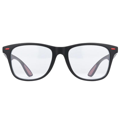 Transparent Clear Square Lens Retro Designer Stylish Sunglasses For Unisex-Unique and Classy