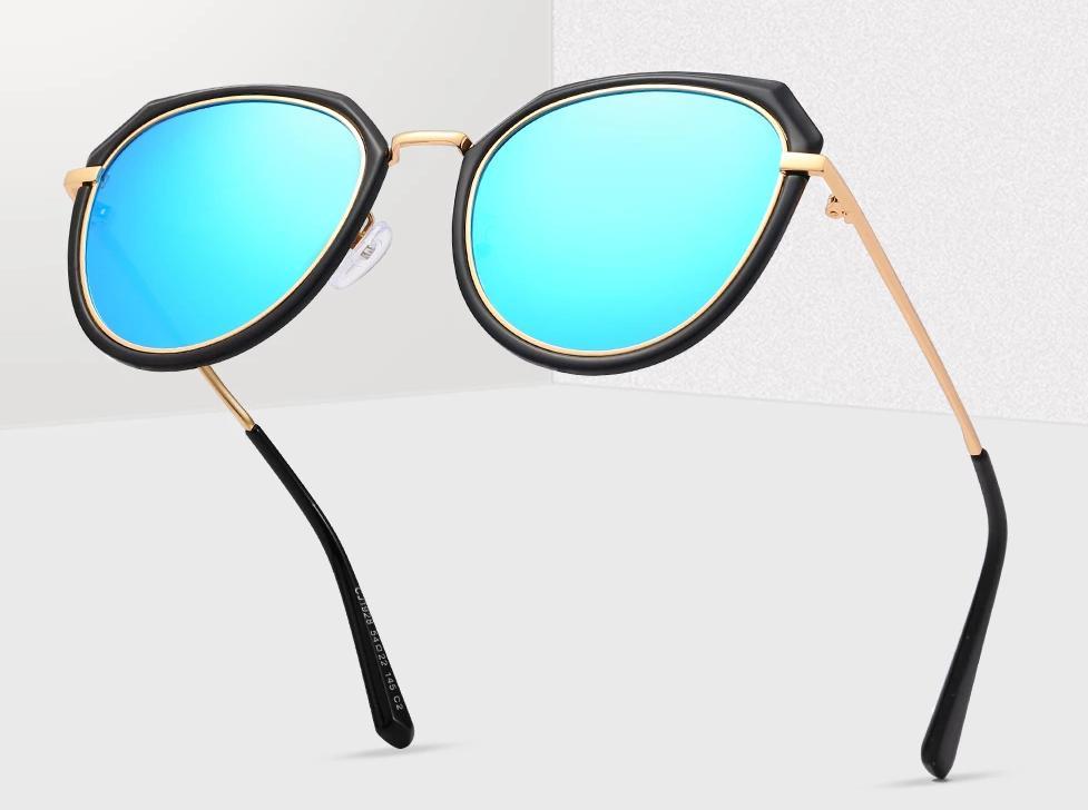Stylish Vintage Mirror Sunglasses For Women-Unique and Classy
