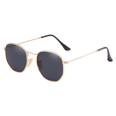 Stylish Knight Black Gold Eyewear For Men And Women-Unique and Classy