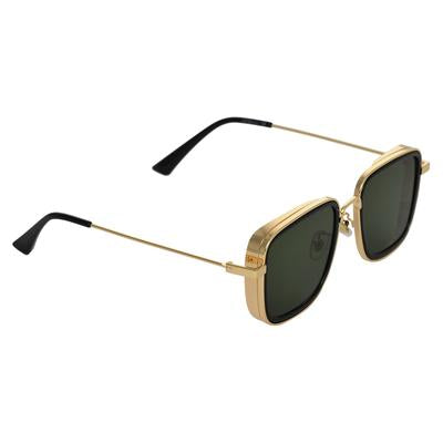 KB Green And Gold Premium Edition Sunglasses For Men And Women-Unique and Classy