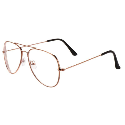 New Stylish Eyeglasses Aviator Metal Frame Reading Glasses Eyewear Vintage Women Men - Unique and Classy