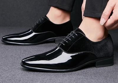 Fashionable Velvet Design Formal Shoes For Party And Casual Wear-Unique and Classy