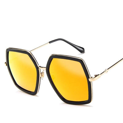 Stylish Square Mirror Sunglasses For Women-Unique and Classy